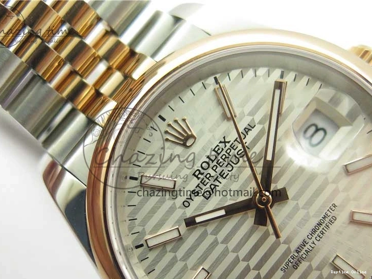 0123 TravelReady DateJust 36 SS RG 126201 BP Maker 1:1 Best Edition Silver Dial on Jubilee Bracelet 2506